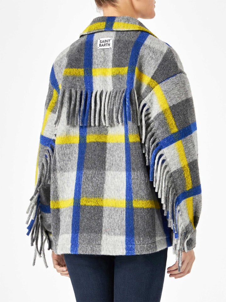 Woman overshirt with fringes - MC2 Saint Barth