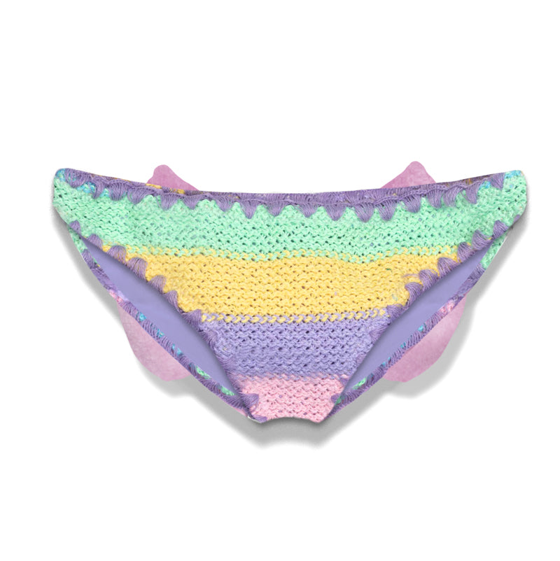 Girl pastel swim briefs - MC2 Saint Barth