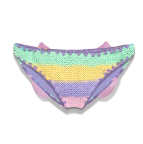 Girl pastel swim briefs - MC2 Saint Barth