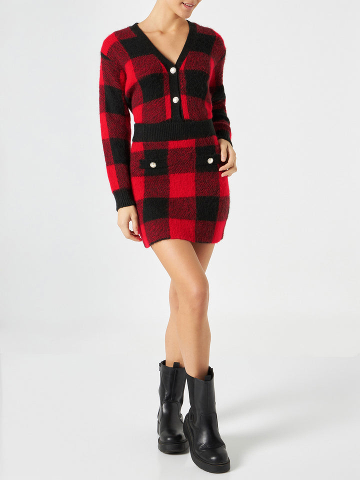 Woman skirt with jewel buttons - MC2 Saint Barth