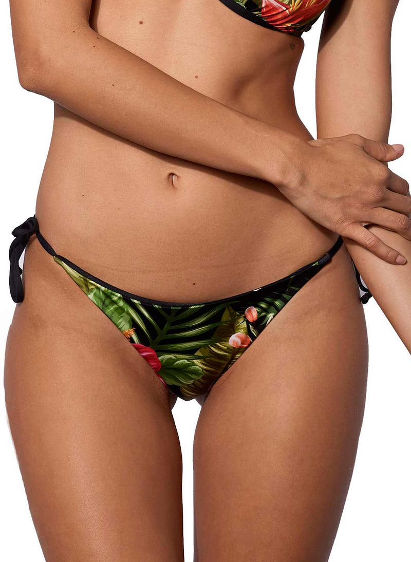 Slip mare stampa tropicale