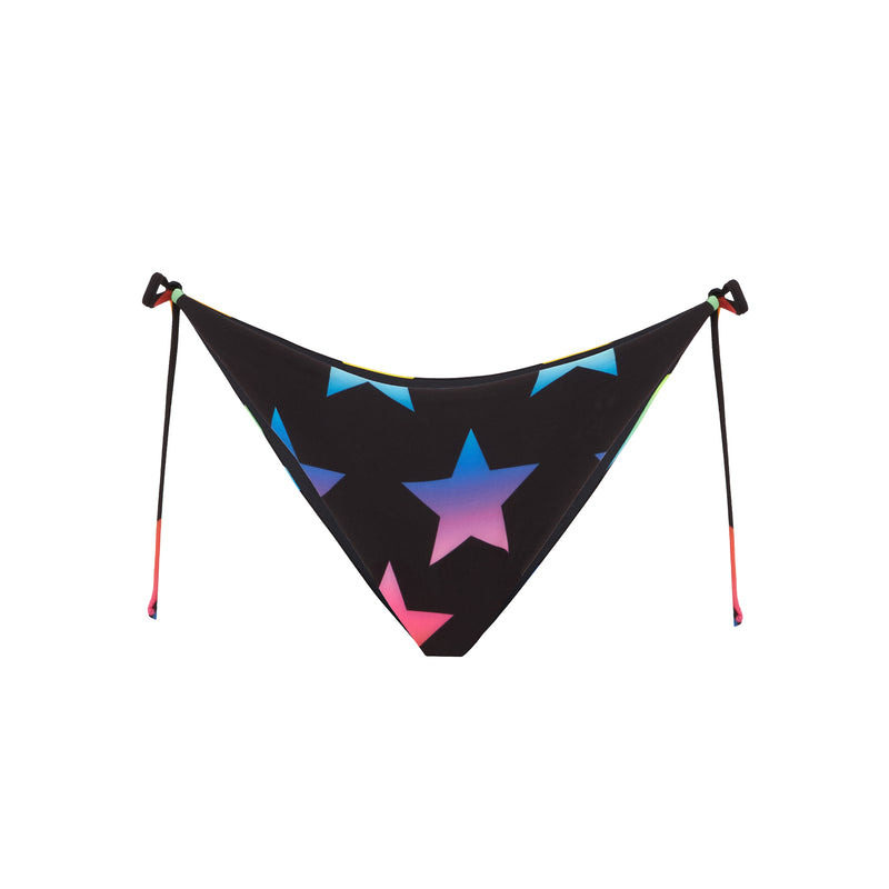 Swim briefs with stars print