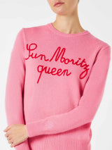 Maglione da donna con ricamo Sun Moritz Queen