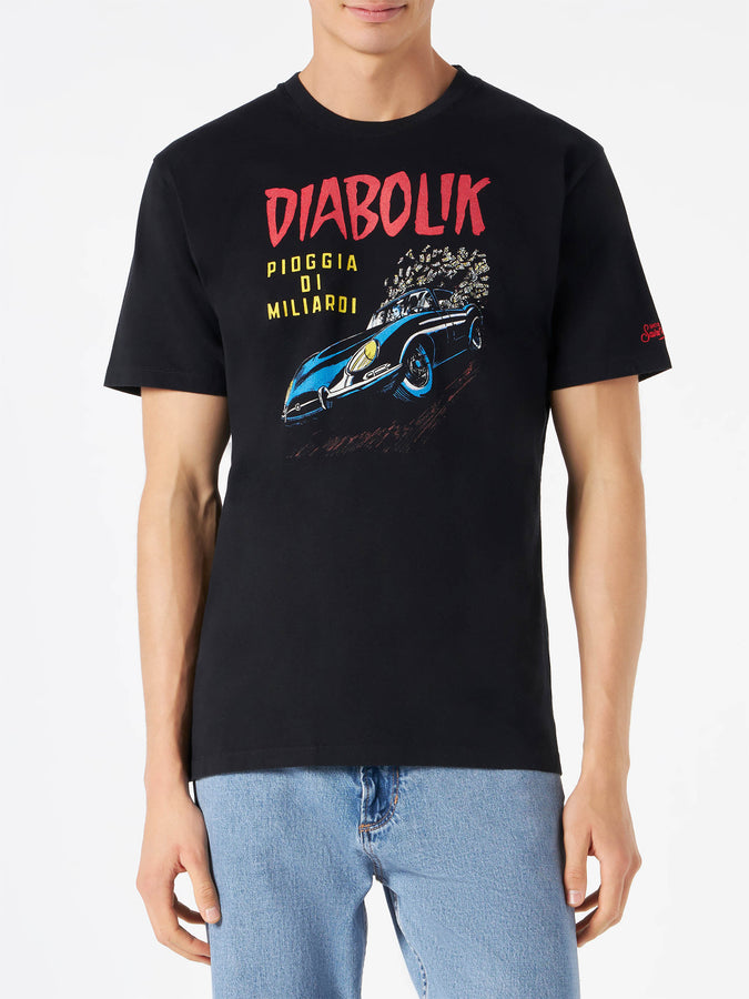 Mc2 Saint Barth T-shirt in caldo cotone con stampa Diabolik | DIABOLIK EDIZIONE SPECIALE