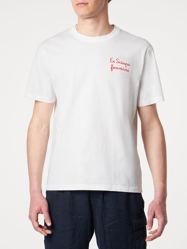 T-shirt da uomo con ricamo EX Sciupa femmine