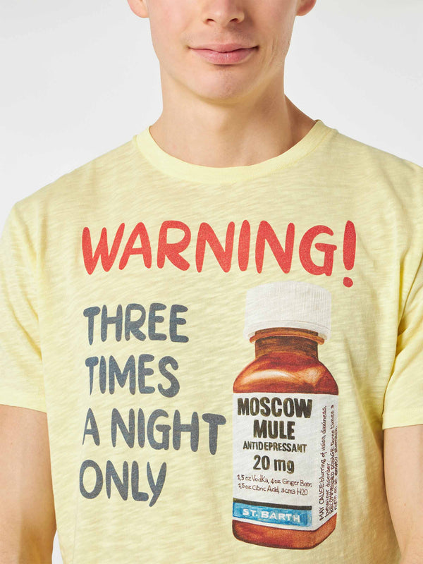 Moscow Pills print man t-shirt