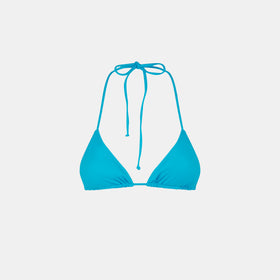 Woman turquoise triangle top swimsuit - MC2 Saint Barth