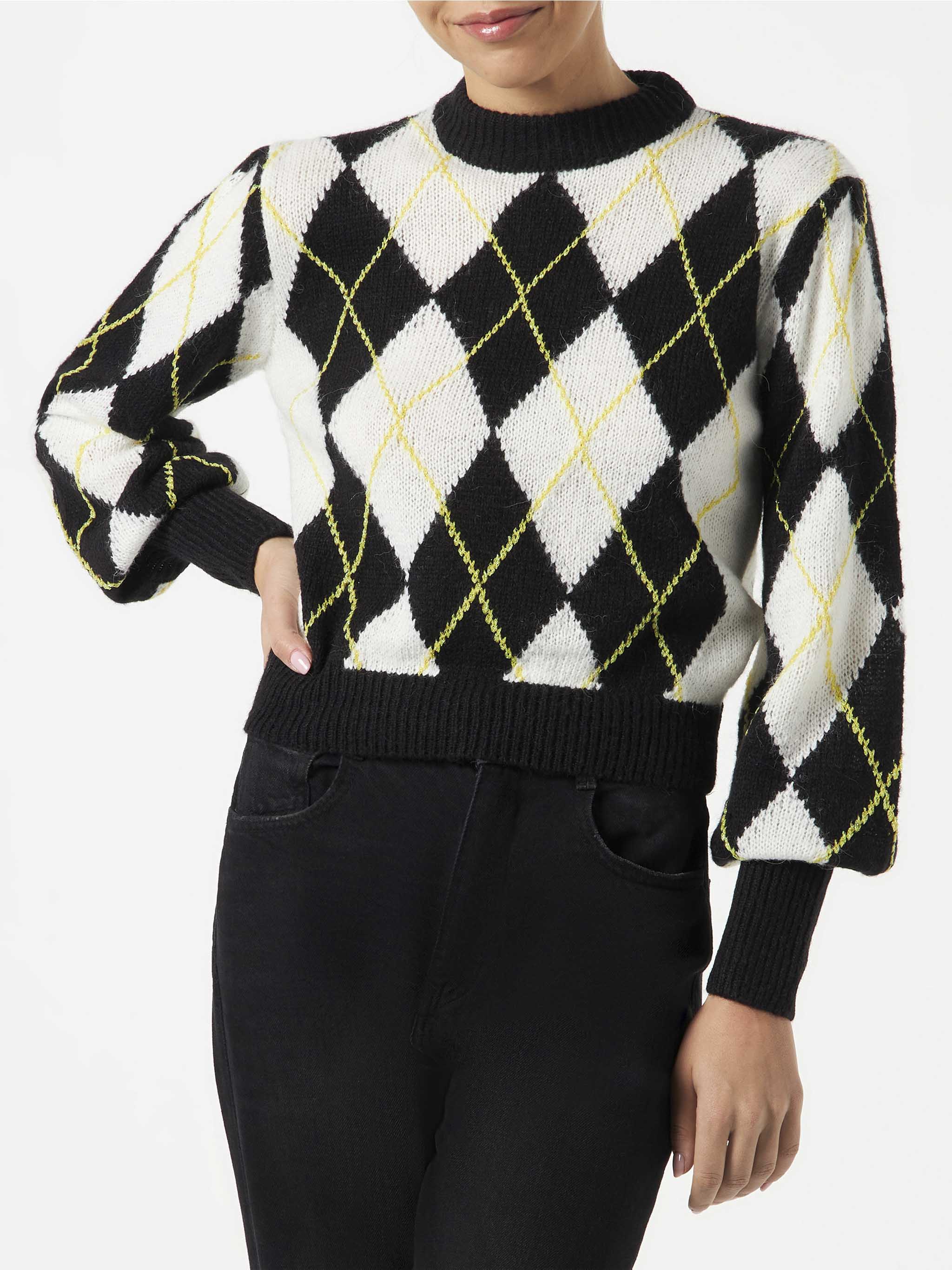 Elegant Essence Donna Collant Con Motivo Argyle Elegant Essence Donna Collant Con Motivo Argyle