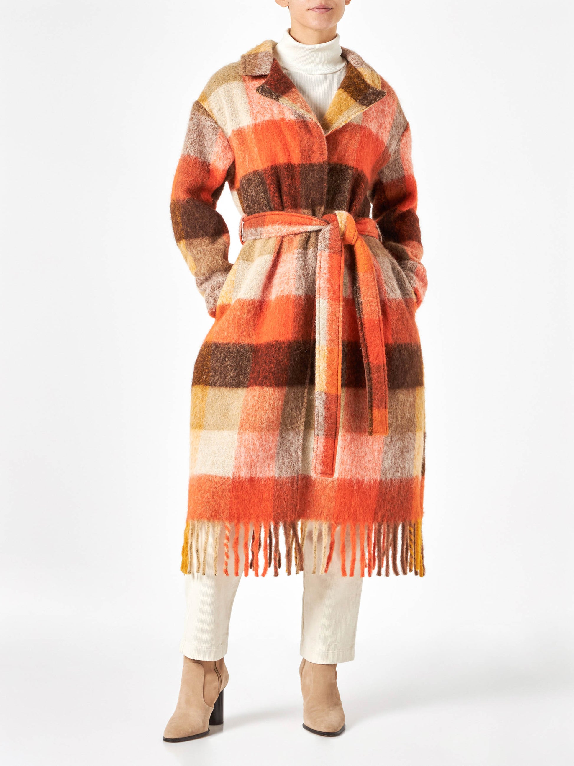 Cappotto Lungo A Vestaglia / Nero - Foto 5