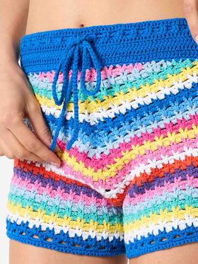 Woman crochet shorts - MC2 Saint Barth