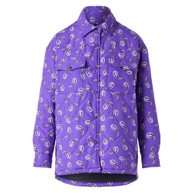 Woman jacket with paisley print - MC2 Saint Barth