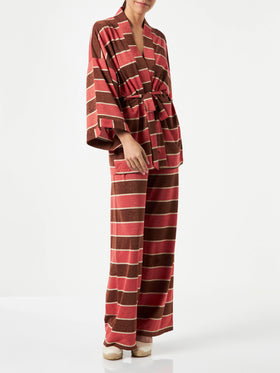 Multicolor knitted palazzo pants - MC2 Saint Barth