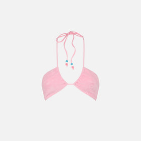 Top donna a fascia in spugna