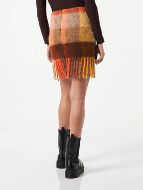 Woman skirt with fringes - MC2 Saint Barth
