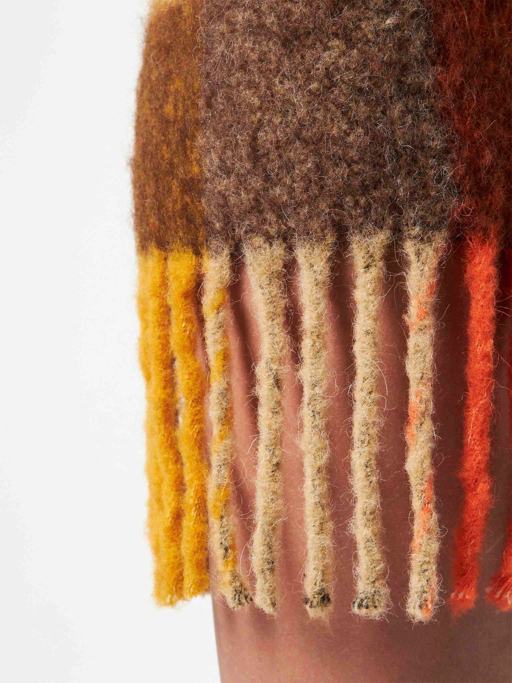 Woman skirt with fringes - MC2 Saint Barth