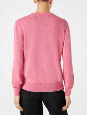 Maglia da donna rosa  I hate Mountains Puffetta | ©PEYO EDIZIONE SPECIALE