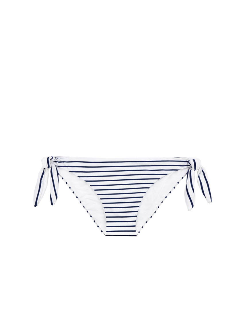 Woman swim briefs with striped print - MC2 Saint Barth