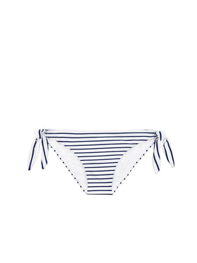Woman swim briefs with striped print - MC2 Saint Barth