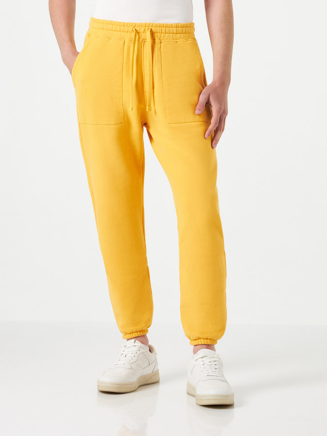 Mc2 Saint Barth Pantaloni tuta giallo-ocra | Edizione speciale Pantone™